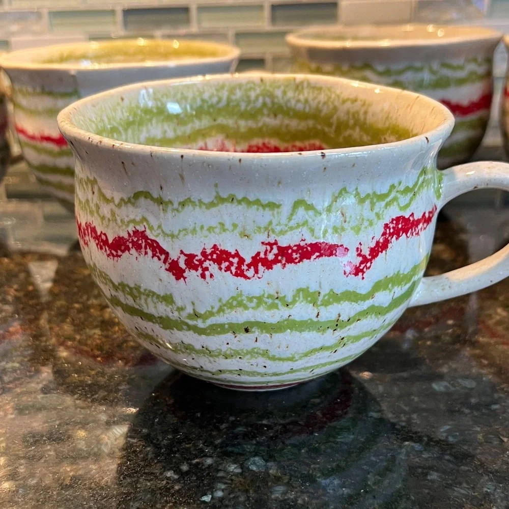 Crate and Barrel Fa La La Mug